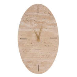 Horloge ovale Marbre sable...