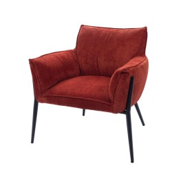 Fauteuil rouge Rosie