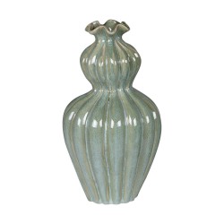 Vase Collerette vert...