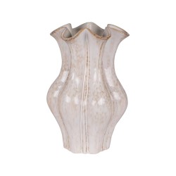 Vase Curve beige 18x28,5 cm