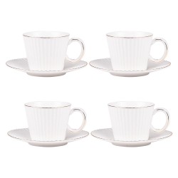 Coffret de 4 tasses à thé...