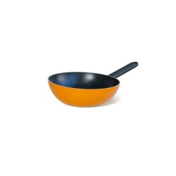 Poêle wok Ramen orange 28 cm