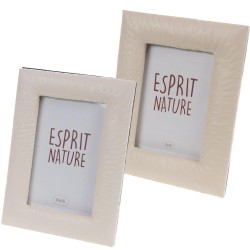 Set de 2 cadres photo opaline