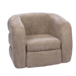 Fauteuil Bess taupe