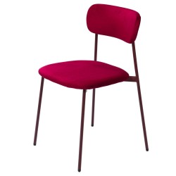 Chaise Elma framboise (lot...