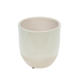 Cache pot Belga Ivoire 15 cm