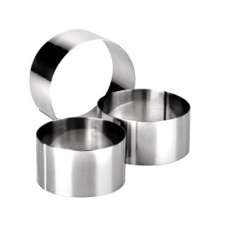 Cercle inox 5x4.5 cm